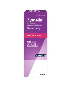 
Zymelin Nesespray 0,5 mg/ml 10ml