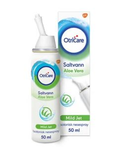 OtriCare saltvann nesespray med aloe vera 50ml