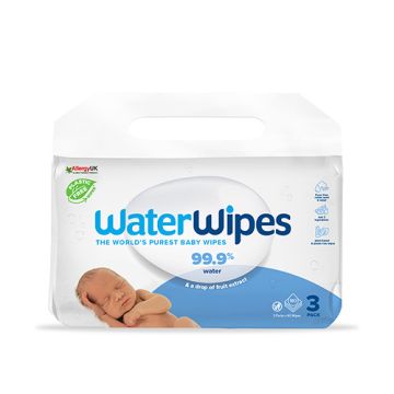 WaterWipes Plastic Free BabyWipes 3x60