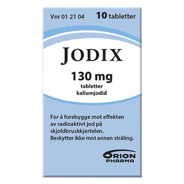 Jodix 130mg tabletter 10stk