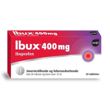 Ibux 400mg tabletter 20stk