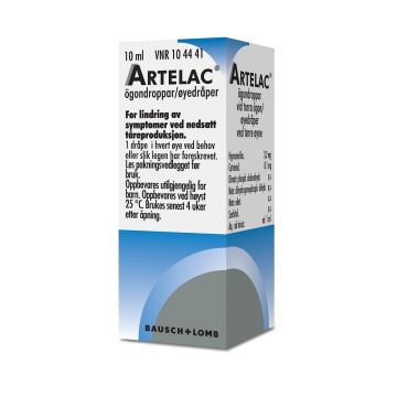 Artelac 3,2mg/ml øyedråper 10ml