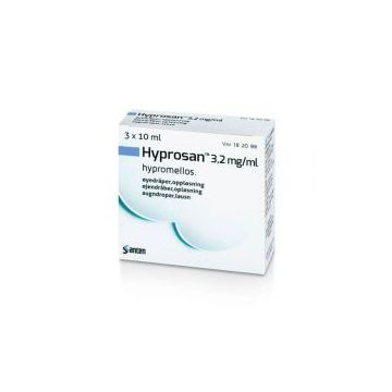 Hyprosan
Øyedråper 3,2 mg/ml 3x10ml