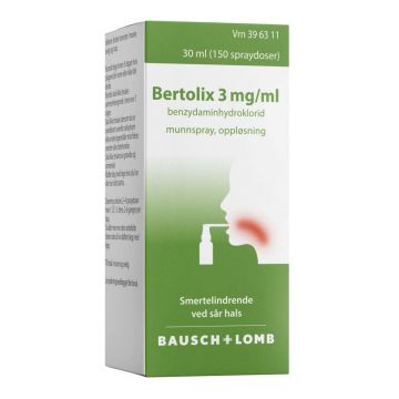 Bertolix 3mg/ml 30ml
