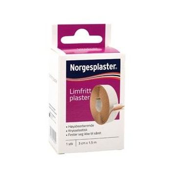 Norgesplaster Limfritt plaster, 1stk