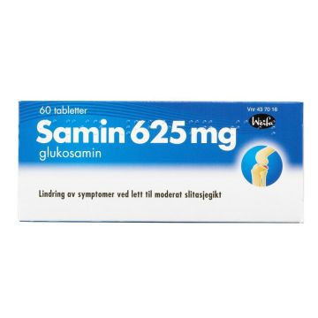 Samin Tabletter 625mg 60stk