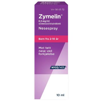 
Zymelin Nesespray 0,5 mg/ml 10ml