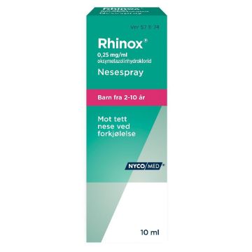 Rhinox Nesespray 0,25 mg 10ml