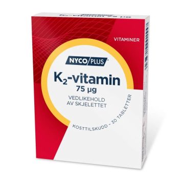 Nycoplus K2-vitamin tabletter 30stk