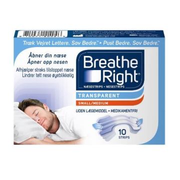 Breathe Right nasal strip snorkeplaster 10 stk