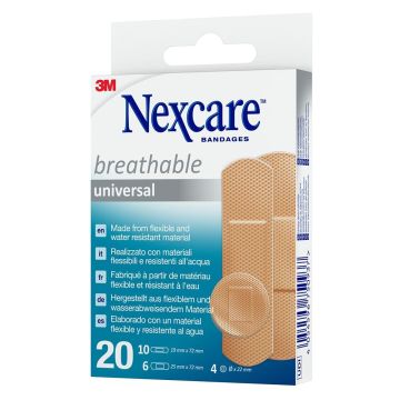 Nexcare universal ass 20strip