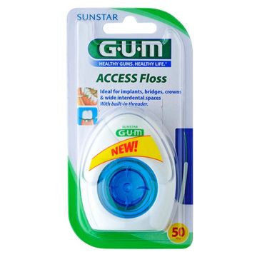 Gum Access Floss tanntråd med tanntrådfører 50m