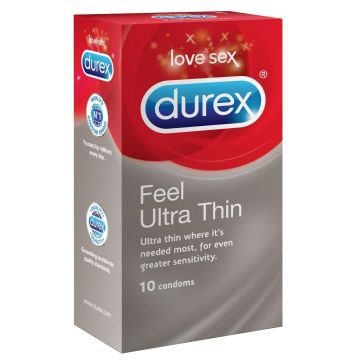 DurexFeel Ultra Thin Kondom 10stk