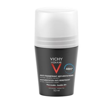 Vichy Homme antiperspirant deodorant uten parfyme 50ml