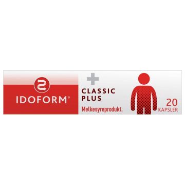 Idoform Classic Plus melkesyrebakterier kapsler 20stk