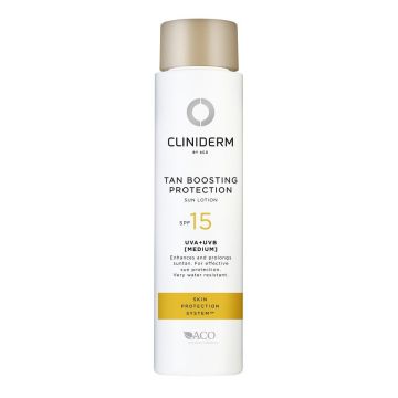 Cliniderm Tan Boosting Protection Sun Lotion SPF15  150ml