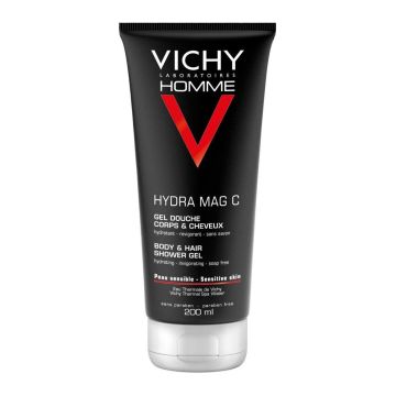 Vichy Homme Hydra Mag C Body&Hair 200ml
