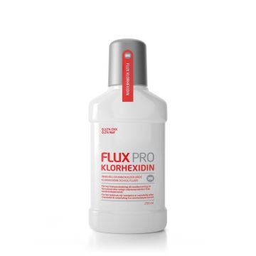 Flux Munnskyll Pro Klorhexidin + Fluor 250 ml