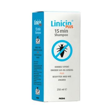 Linicin Pluss 15 min sjampo lus 250 ml