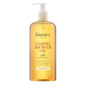 Cosmica Caring Shower Oil Uten Parfyme 400ml