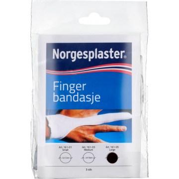Norgesplaster fingerbandasje L