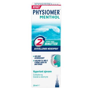 Physiomer nesespray mentol 20ml